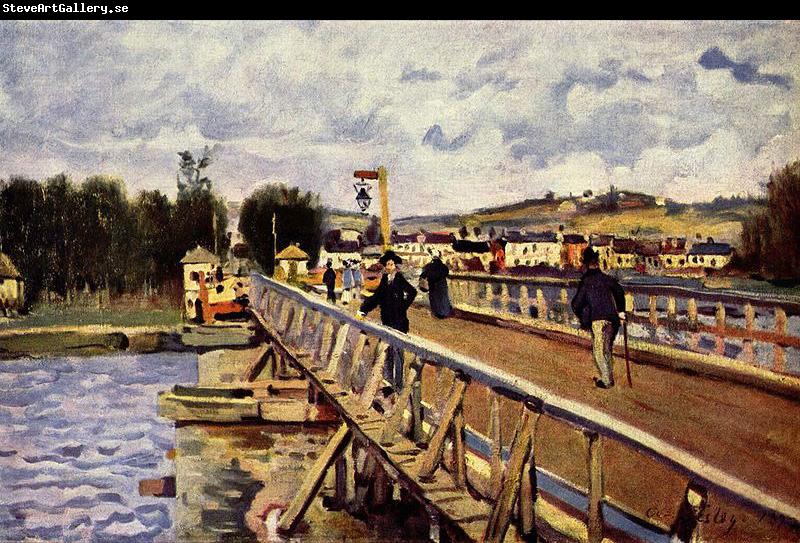 Alfred Sisley Steg in Argenteuil